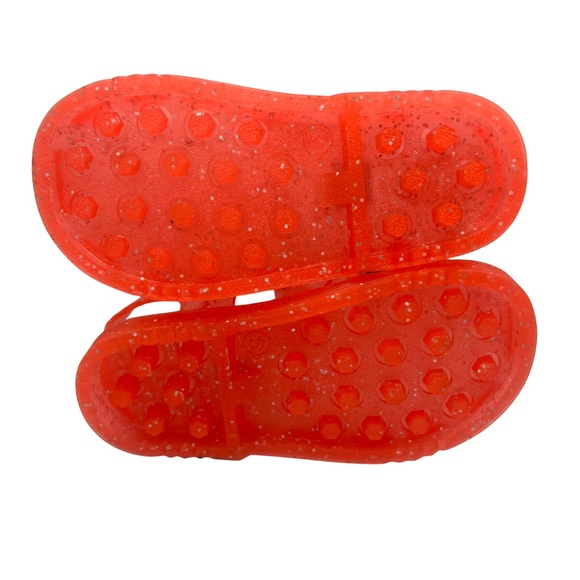 Baby Gap Jelly Sandals Hot Pink Size 6 Baby Girl Toddler - Picture 5 of 6